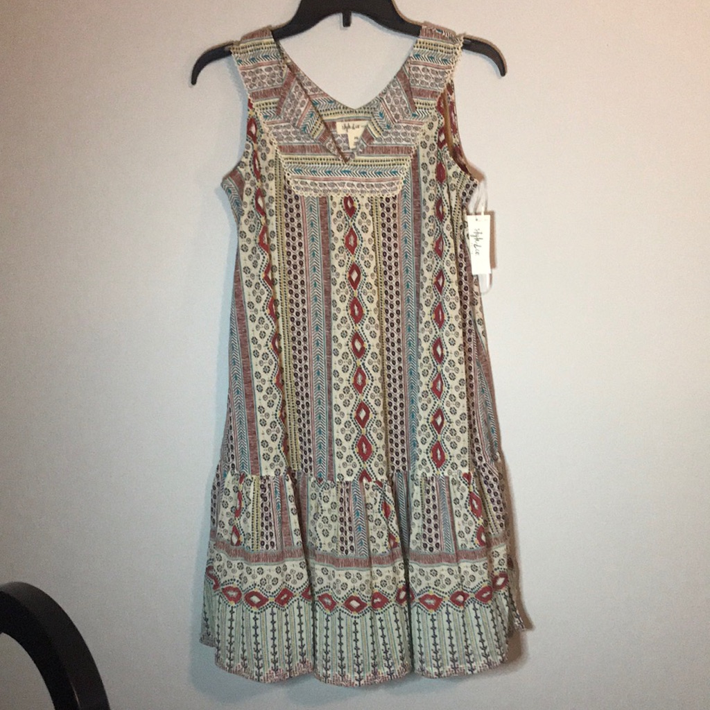 Tribal Tank Shift Dress